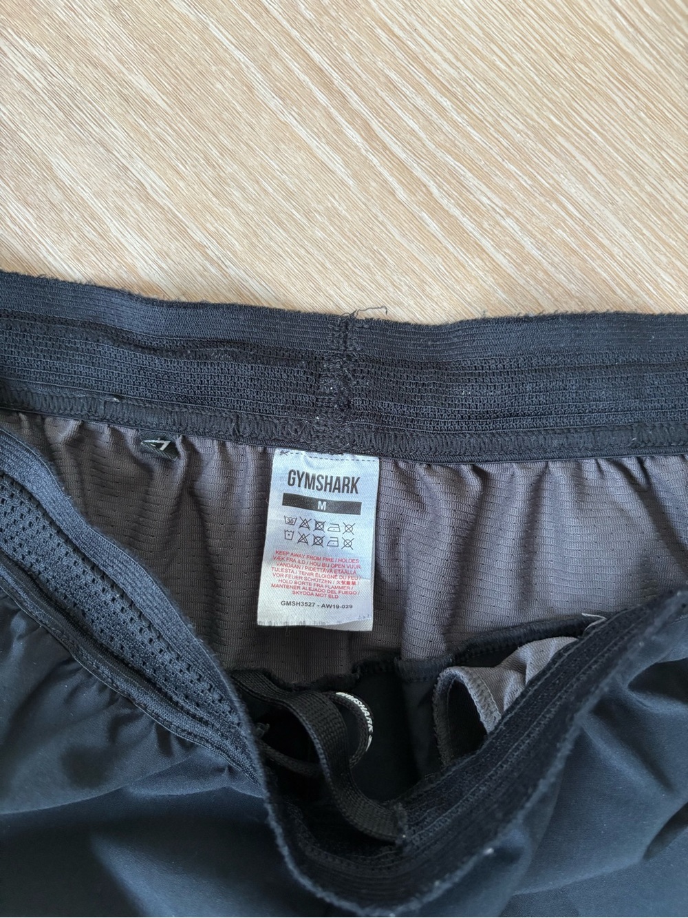Gymshark Men's Black Athletic Shorts